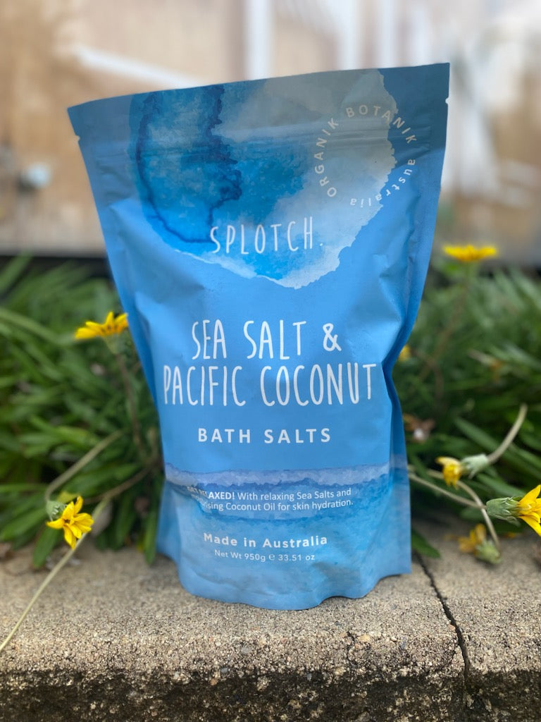 Sea Salt and Coconut Bath Salts - Coastalfunk
