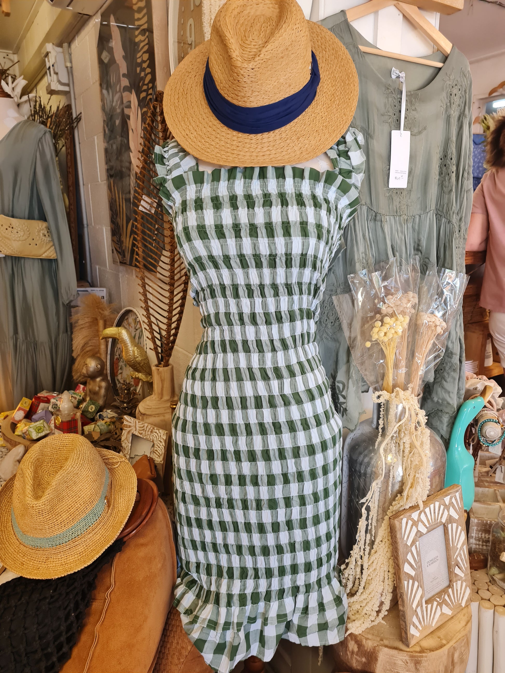 Shirr Dress - Coastalfunk