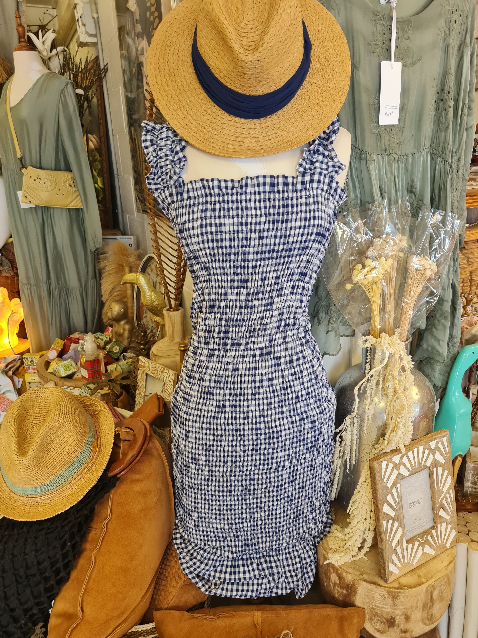 Shirr Dress - Coastalfunk