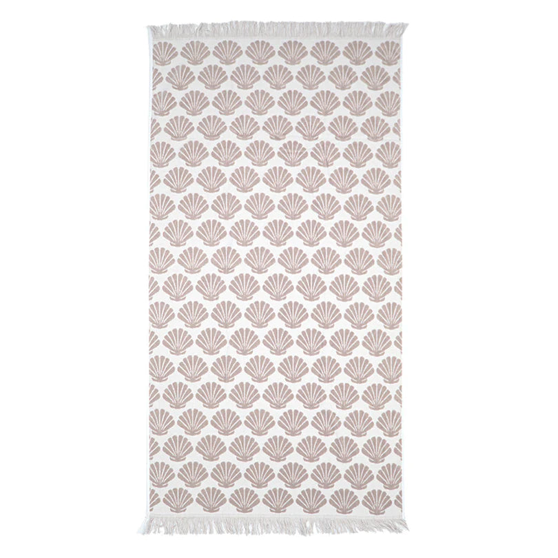 Shell Pebble Beach Towel - Coastalfunk
