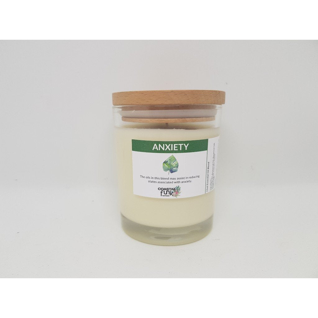 Essential Oil Blend "Anxiety" Candle - Coastalfunk