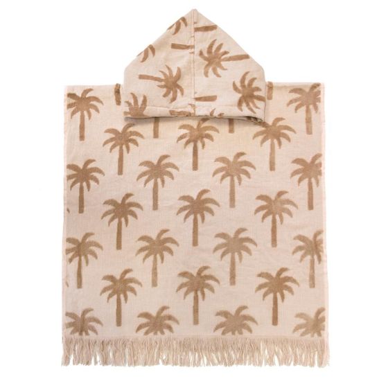 Palm Kids Poncho Towel - Coastalfunk