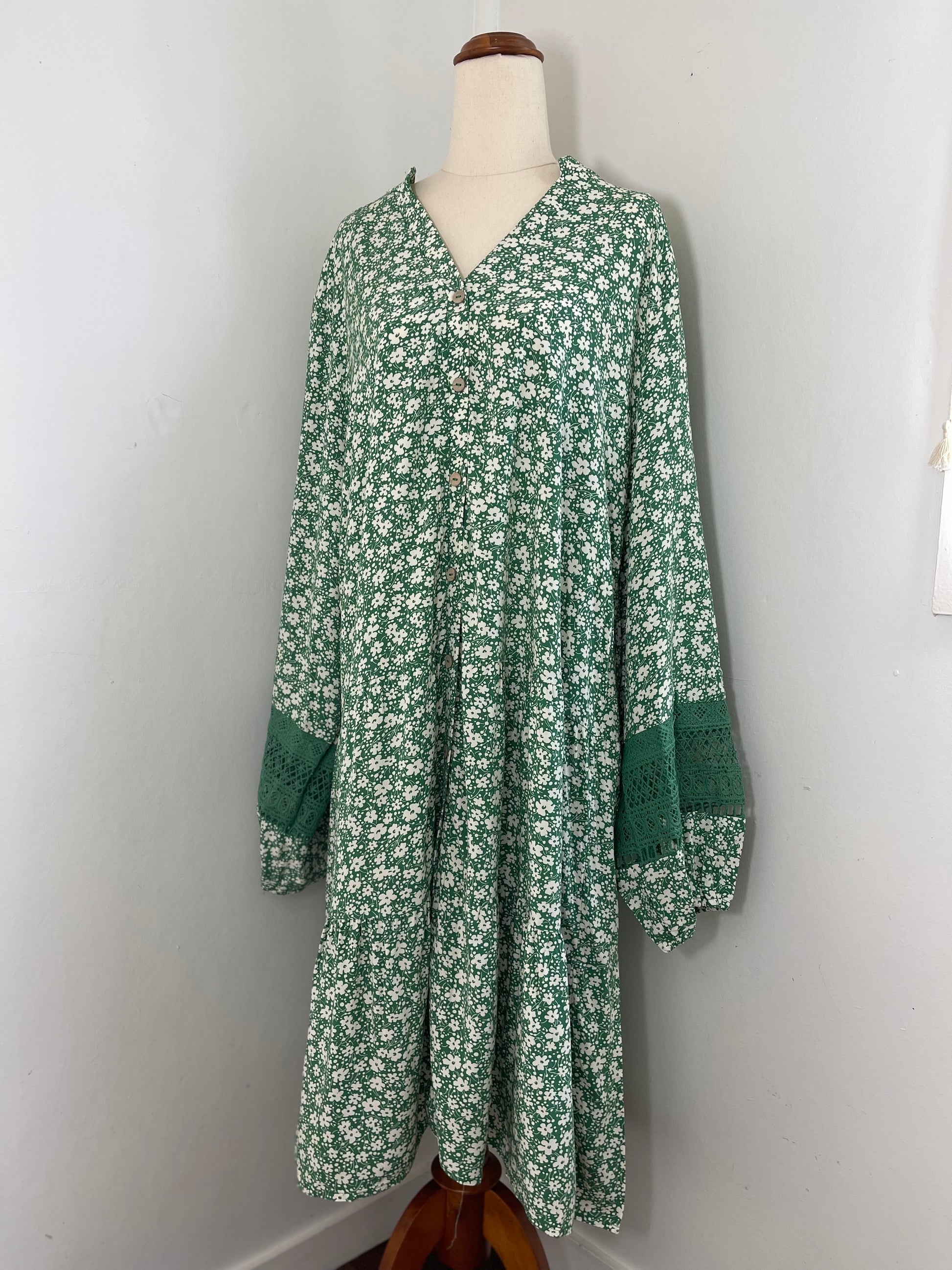 Daisy Long Sleeved Dress - Coastalfunk