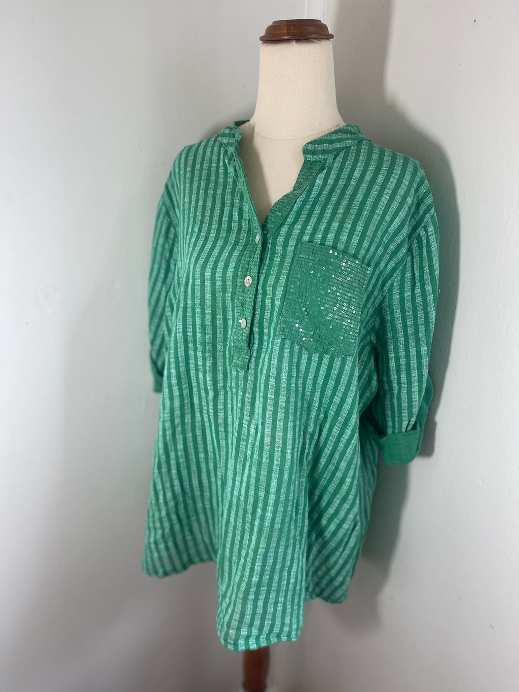 Striped Cotton Tee - Coastalfunk