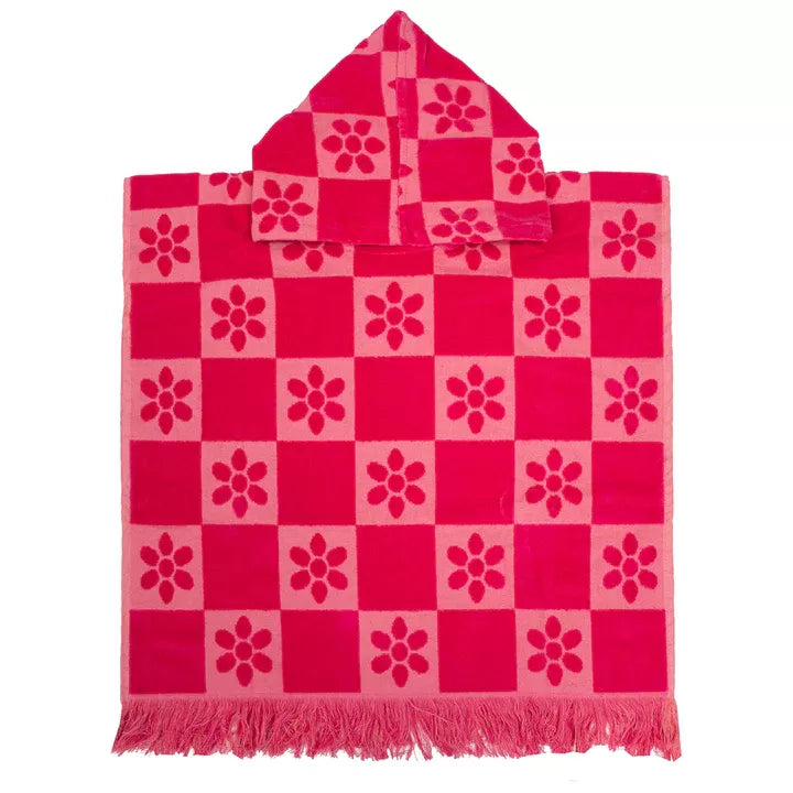 Daisy Kids Poncho Towel - Coastalfunk
