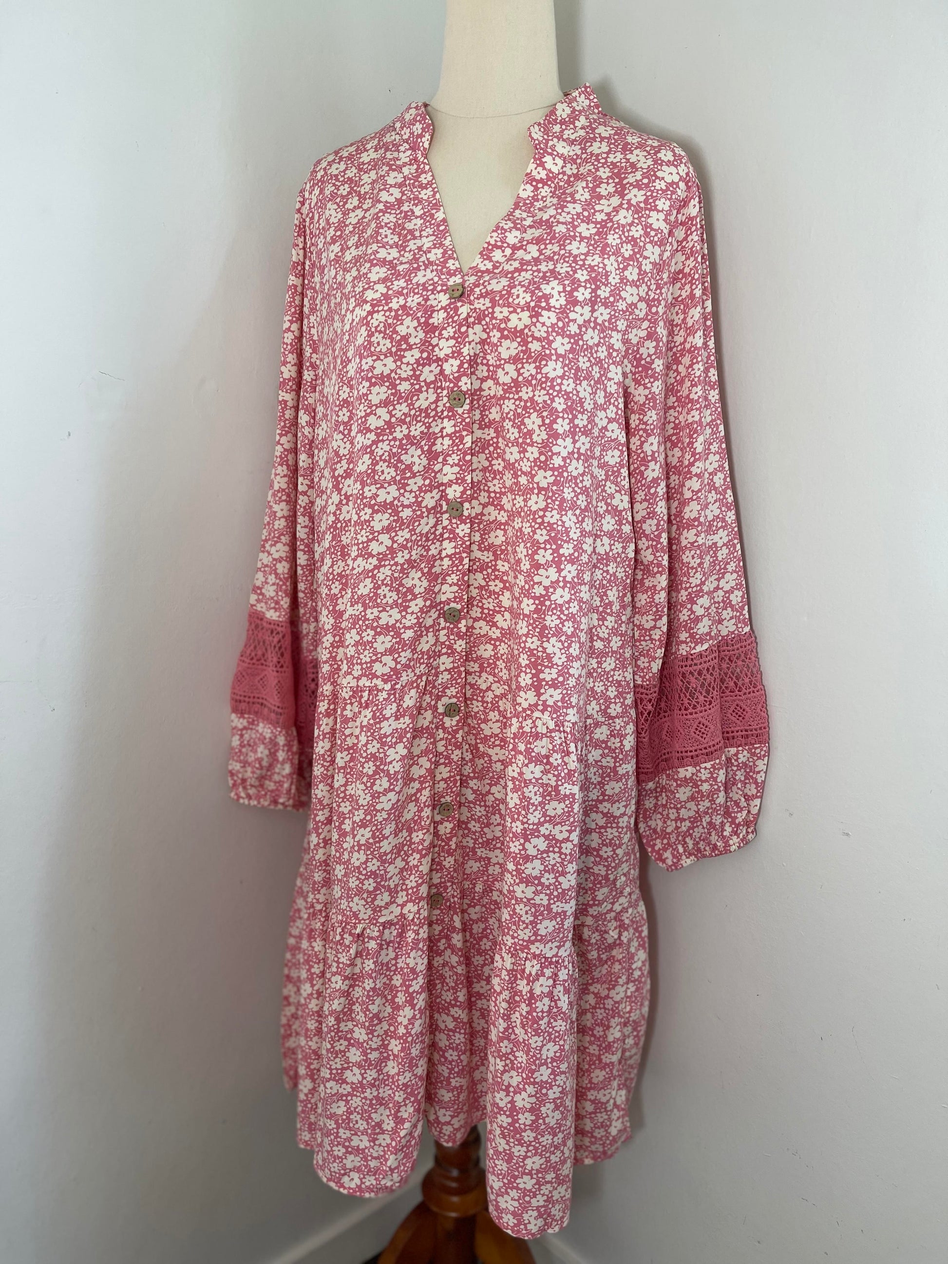Daisy Long Sleeved Dress - Coastalfunk