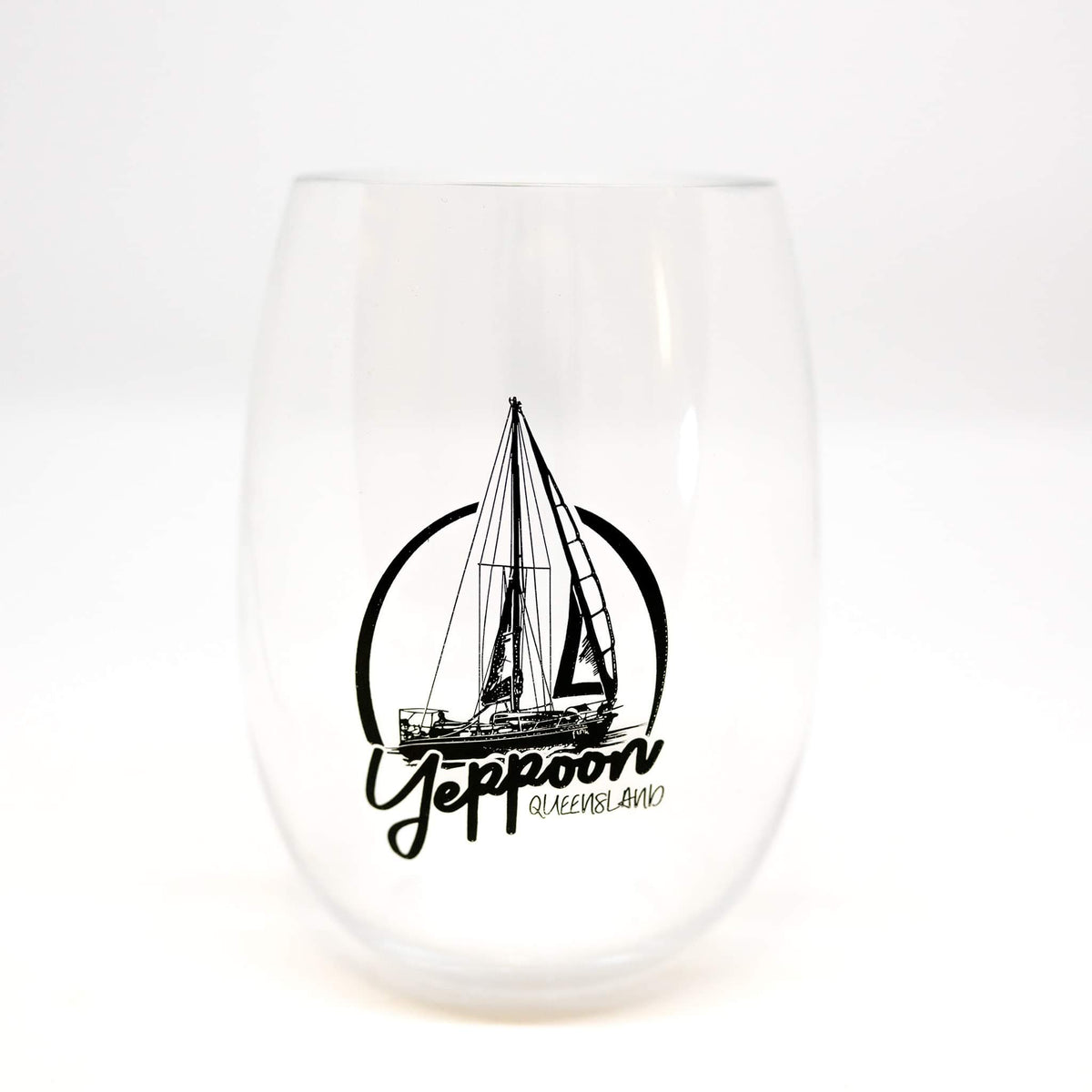 Stemless unbreakable drinkware Yeppoon yacht - Coastalfunk
